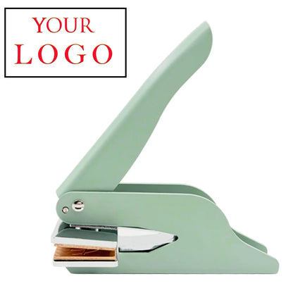 Embosser Stamp LOGO Customized Wedding Library Book Private Seals Customization Envelope Party Invitation Embossing Stamps DI