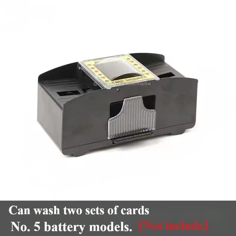 Automatic Card Shuffler USB Battery Operated Card Shuffler for Standard-Size Playing Cards Poker Blackjack Canasta Card Games