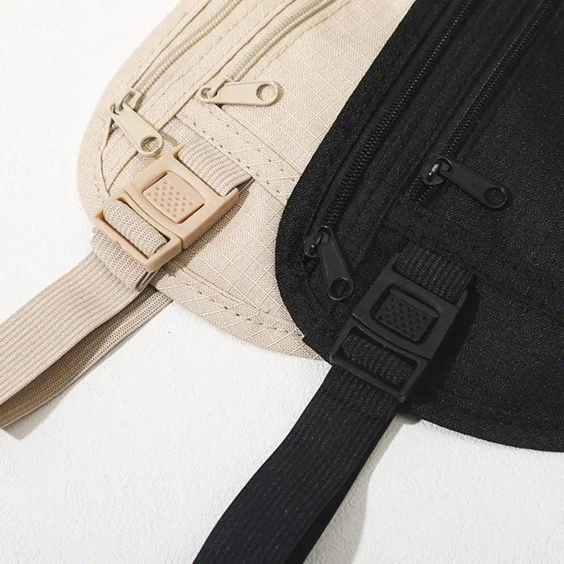 Travel Waist Packs Pouch For Passport Money Hidden Security Wallet Men Women Sport Running Bag Chest Pack Money Fanny Pack