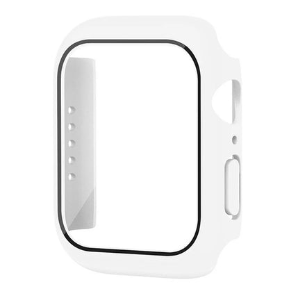Glass+Cover For Apple Watch Case 11 10 9 8 7 6 SE 5 Accessorie Screen Protector Apple iWatch Serie 44mm 40mm 41mm 45mm 42mm 4