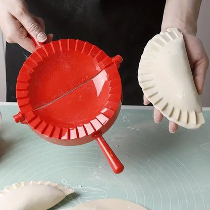 Professional Dumpling Maker Mold-Ergonomic Handle,Durable Plastic,Multi-Color for Dumplings,Cookies,Pastry-Easy Use Kitchen T