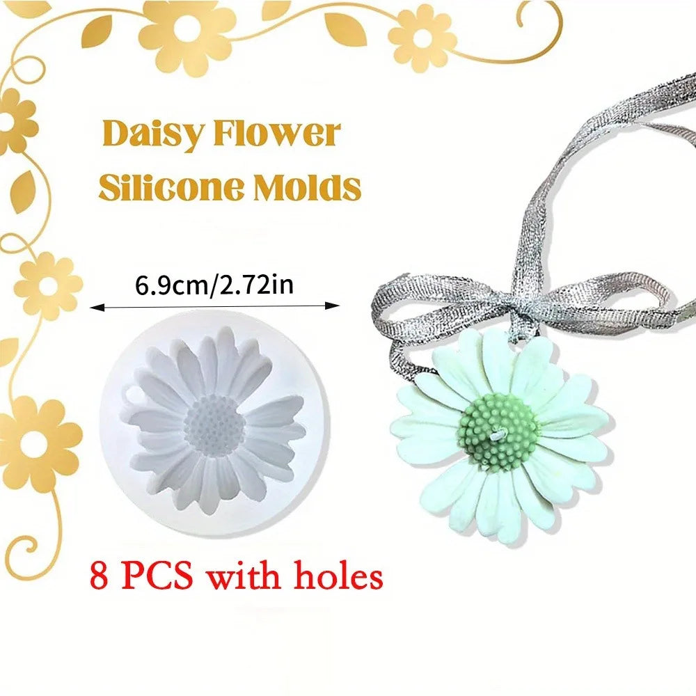 Lotus Flower Silicone Mold，For resin crafting - Suitable for candles、DIYCrafts、Valentine's Day、Mother's Day、Christmas Decorat