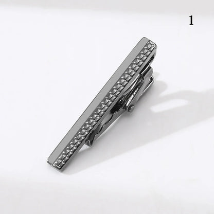 Tie Pin For Men Classic Tie Clips Copper Tie Bar Tie Collar Pin Business Corbata Necktie Clip Jewelry Gift Wedding Accessorie