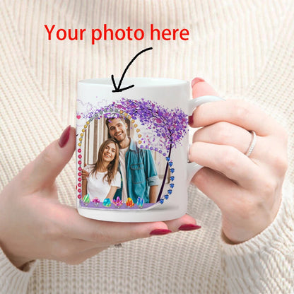 Personalized Photo Mug, Customize Family, Kids,Lovers,Logo, Text, Dog, Cat ,photos Mugs, Tea Milk Cup, Mother's Day Gift