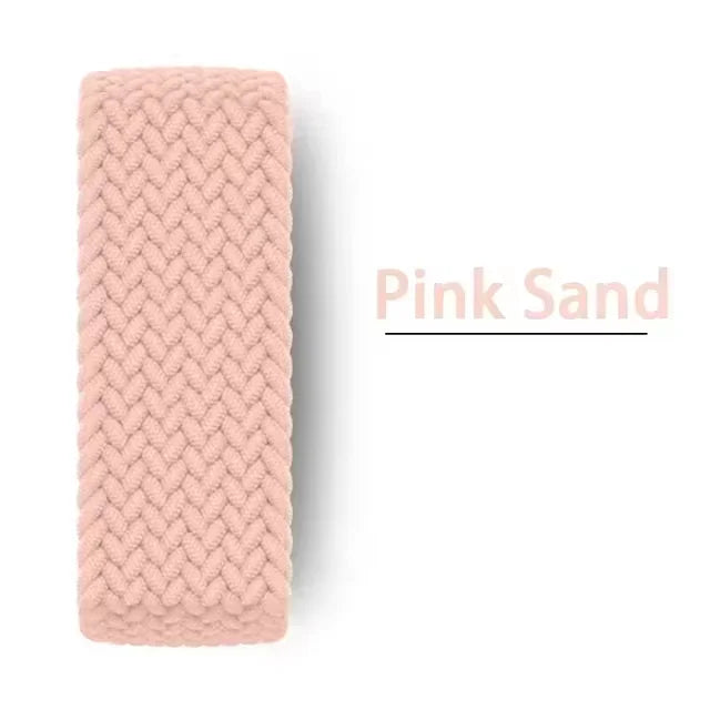 Band For Apple watch Series 10 11 46mm 42mm 9 7 8 5 SE 6 44mm 45mm 40mm 41mm Ultra 49mm bracelet correa Braided Solo Loop Str