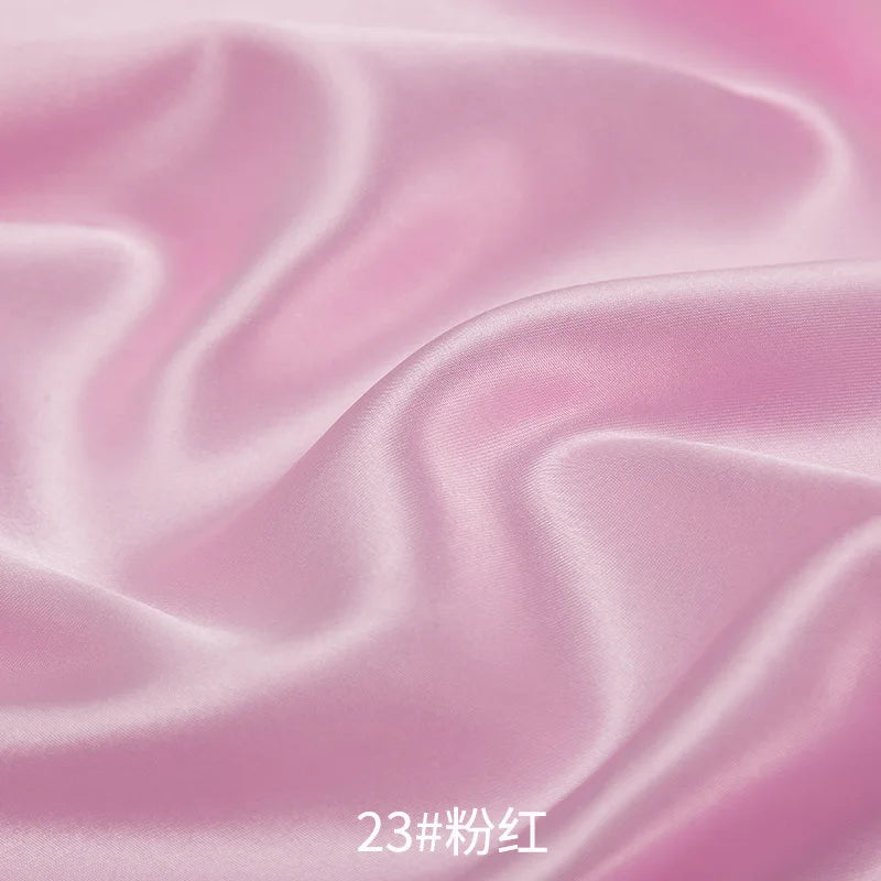 0.5m/1m/2m Satin Fabric Lining Soft and Shiny Silk-Like Material,for Clothing and Lining, Garments, DIY Craft, and Gift Wrapp