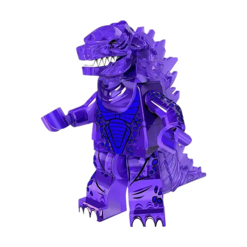Movie Series Animal Big Dinosaur Building Block Monster Mini Animation Action Figures Model King Toy Children's Gifts - 12