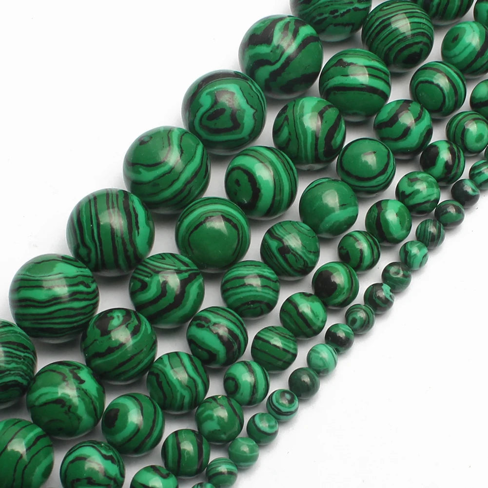 4-14mm Natural Black Volcanic Lava Stone Round Beads 15" Pick Size For Jewelry Making diy Bracelet