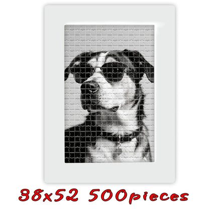 Customized Wooden Puzzles,Wooden Frames in Multiple Color Sizes,Custom Graduation Photo Puzzles as Creative Gifts
