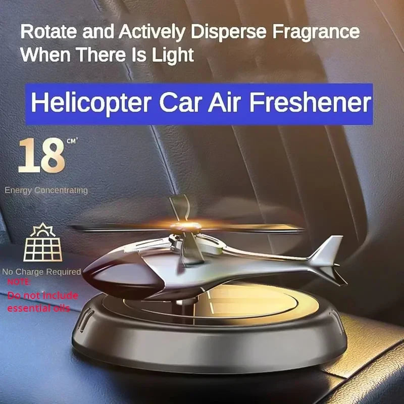 Solar Aircraft Car Decoration Ornaments Car Interior Accessories Desktop Ornament Gift For Woman, Man, Car Enthusiast