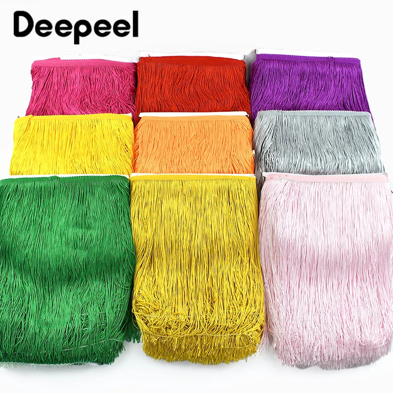 Lace Trim Fringe Tassels 2/5/10M, 30cm Long, For Curtain, Sewing, DIY Accessories