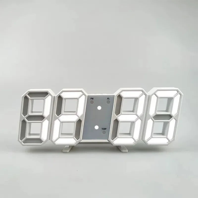 Digital Decoration for Bedroom Desk Watches Led Wall Clock Living Room Alarm Modern Home and Decoration Electronic Table Deco