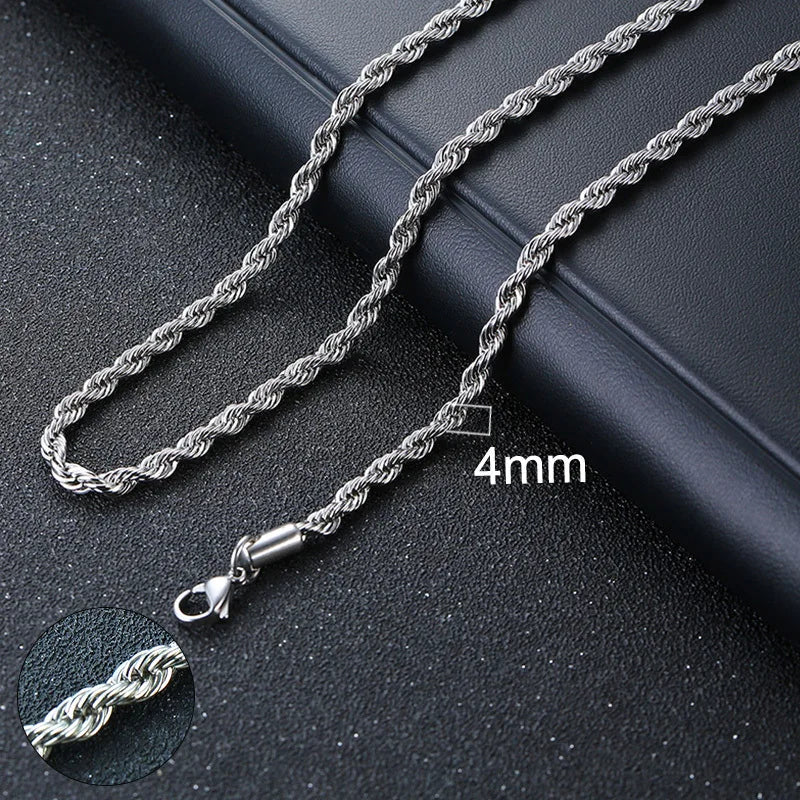 Vnox Cuban Chain Necklace for Men Women,Basic Punk Stainless Steel Curb Link Chain Chokers,Vintage Gold Color Solid Metal Col