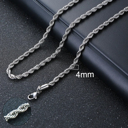 Vnox Cuban Chain Necklace for Men Women,Basic Punk Stainless Steel Curb Link Chain Chokers,Vintage Gold Color Solid Metal Col
