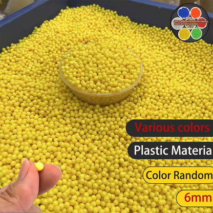 100/200/500/1000PCS Standard 6MM Paintball Locke G18 Pull Box Toy Gun Security Plastic Ball BB Shotgun Pistol Sniper Bullet