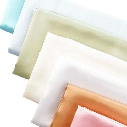 0.5m/1m/2m Satin Fabric Lining Soft and Shiny Silk-Like Material,for Clothing and Lining, Garments, DIY Craft, and Gift Wrapp
