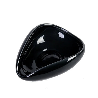 Coffee Bean Measuring Cup Ceramic Weighing Tray Coffee Powder Dosage Tray Suitable for Home Cafe Simple Coffee Tray Accessori