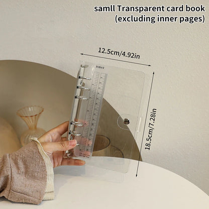 Nail Art Piece Storage Book Large Capacity Exhibition Photo Album Card Clip Display Board DIY Simple Album Storage Book
