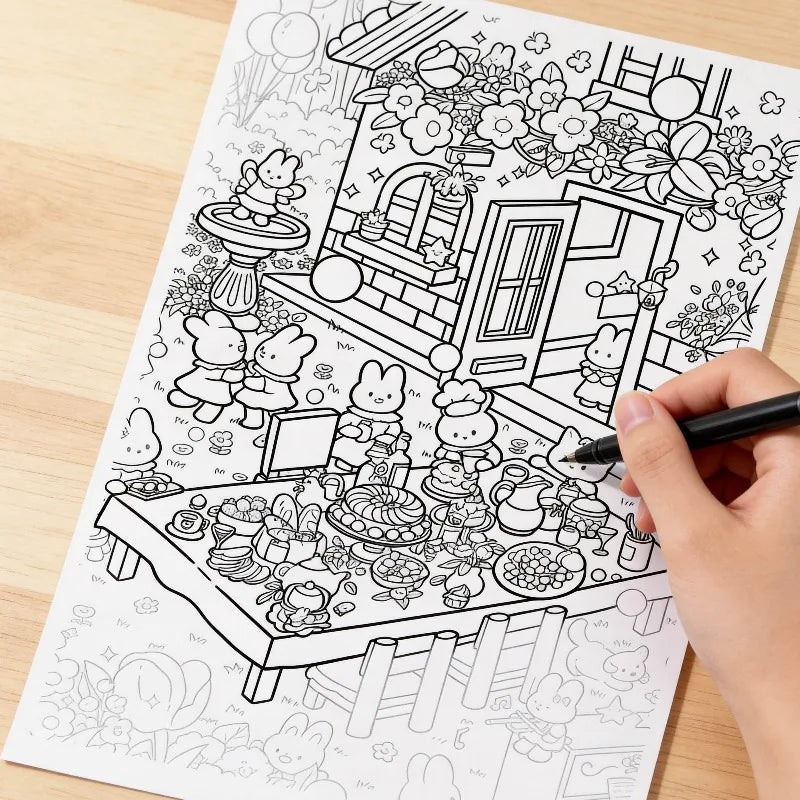 55 Randomly Different Interesting Patterns Including Exquisite Graffiti Patterns for Copying and Coloring Suitable for Art Gi