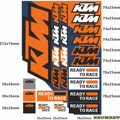 Vinyl For Ktm Motorcycle Sticker Decal