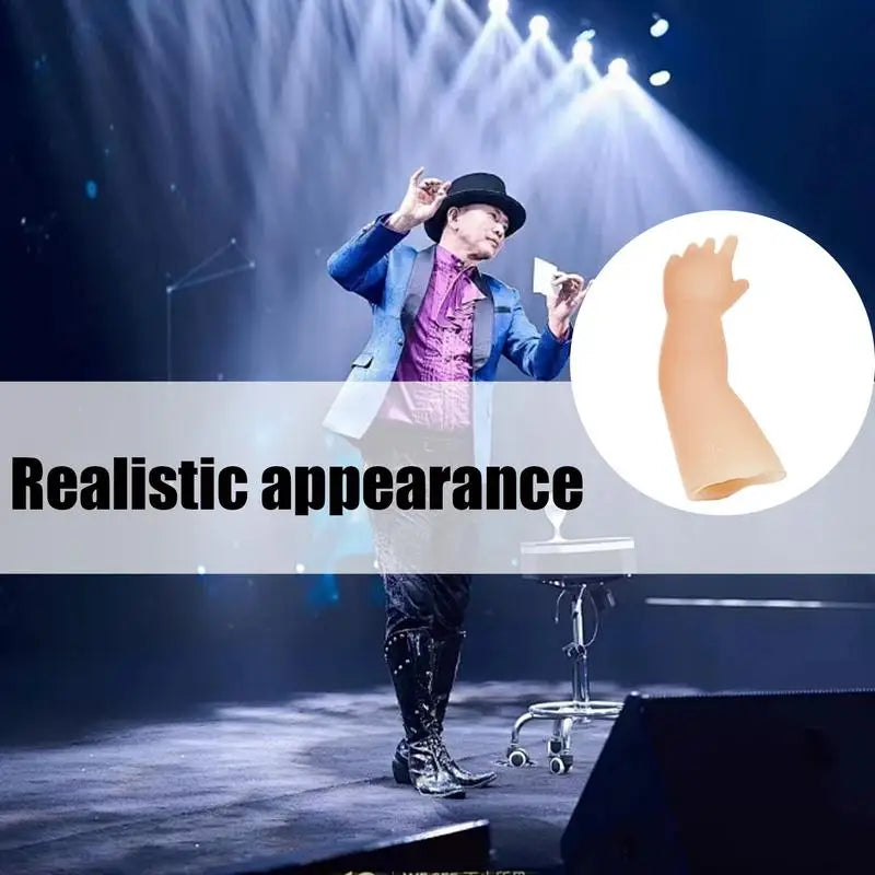 Funny Magic Tricks Coin Disappearing Toys Little Hand Prank Joke Magic Props C oins Disappear Performance Magicians Mini Arm