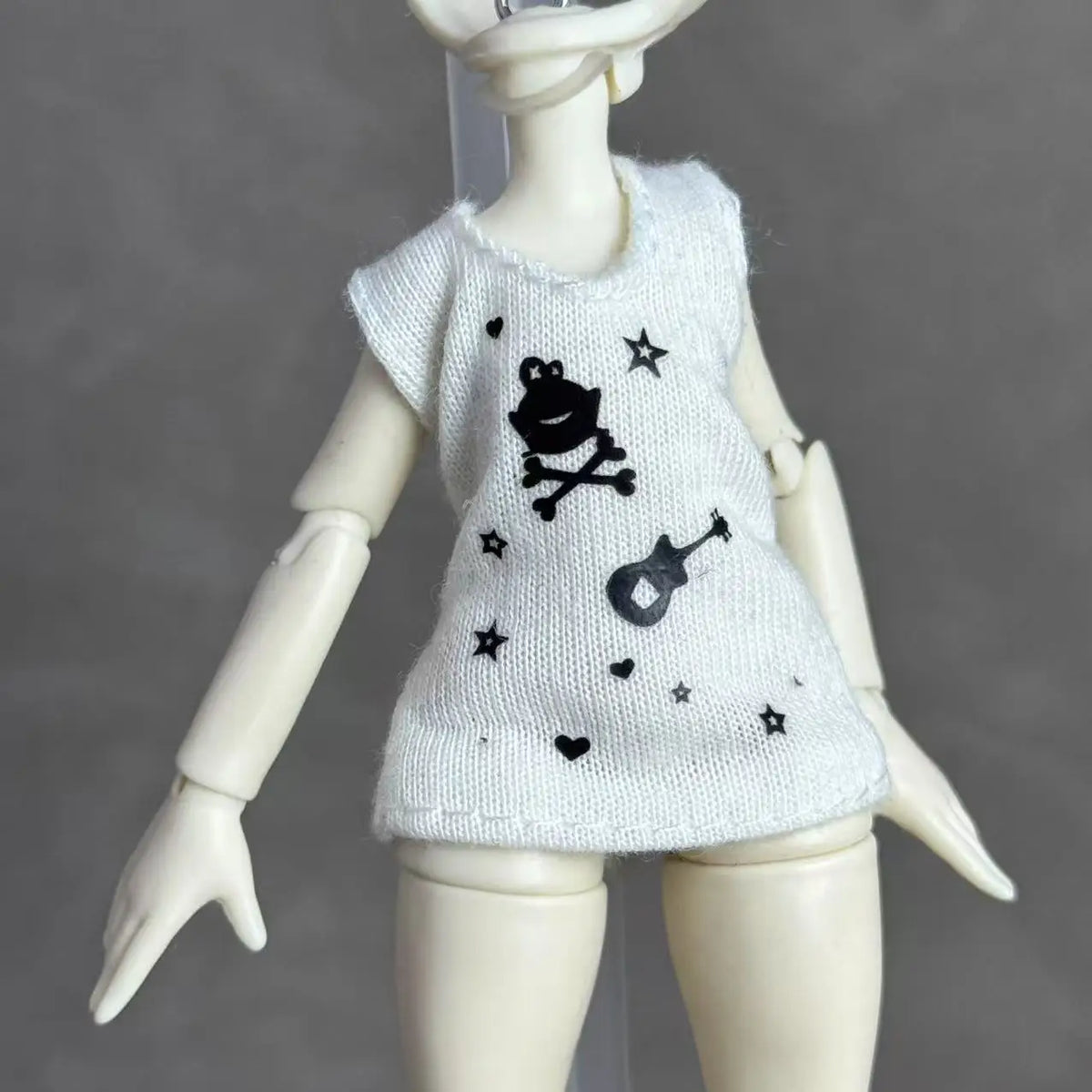 1/6 Slim Monster Doll DIY Dressing Set Colorful Dancing Doll Outfit Coat T-Shirt Pants Skirt Creative Play Doll Accessories -