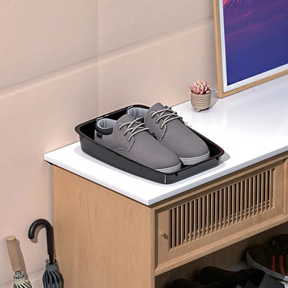 Car Shoes Storage Tray Interior Multifunctional Durable Accessory Tidying Vehicle Organizer Under Seat Container Box