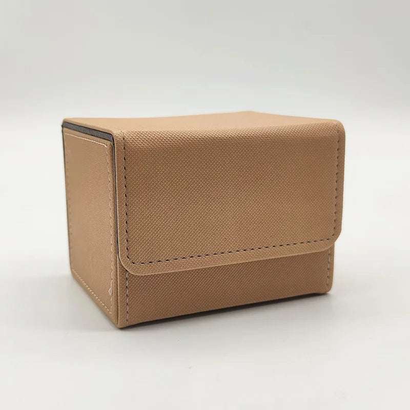 100+Trading Card Deck Box Storage Holder Organizer Cards Case for Card Collectible Game Card Cases Protectors Container - H-k