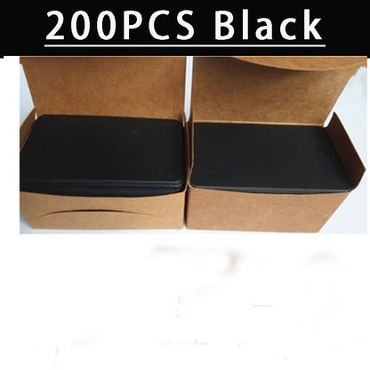 100/200 Pcs Playing Card Blank Hard Paper Card Paper DIY Board Game Postcard Handmade Wallpaper Postcards Message White Card 