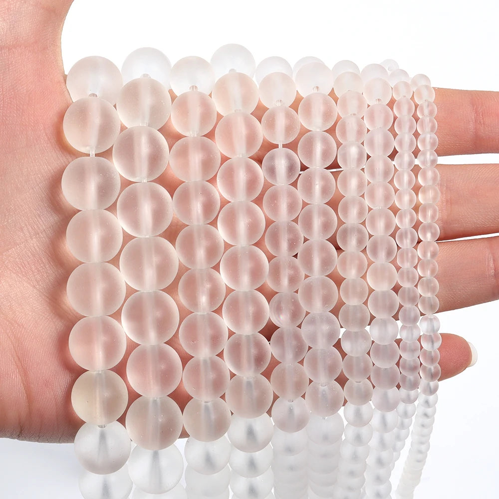 1 String Pomegranate Red Beads Loose Round Beads Glass Spacer Beads For Jewelry Making DIY Handmade DIY Bracelet Necklace Rin