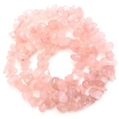 Natural Stone Chips Beads 5-8mm Irregular Gravel Crystal Quartz For Jewelry Making Freeform Beads Diy Necklace Bracelet 15'' 