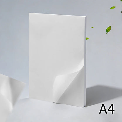 20/50Pcs A4 Washi Paper Self-Adhesive Hand Account Material Sticker Laser Inkjet Printer Translucent DIY Handmade Japanese Pa