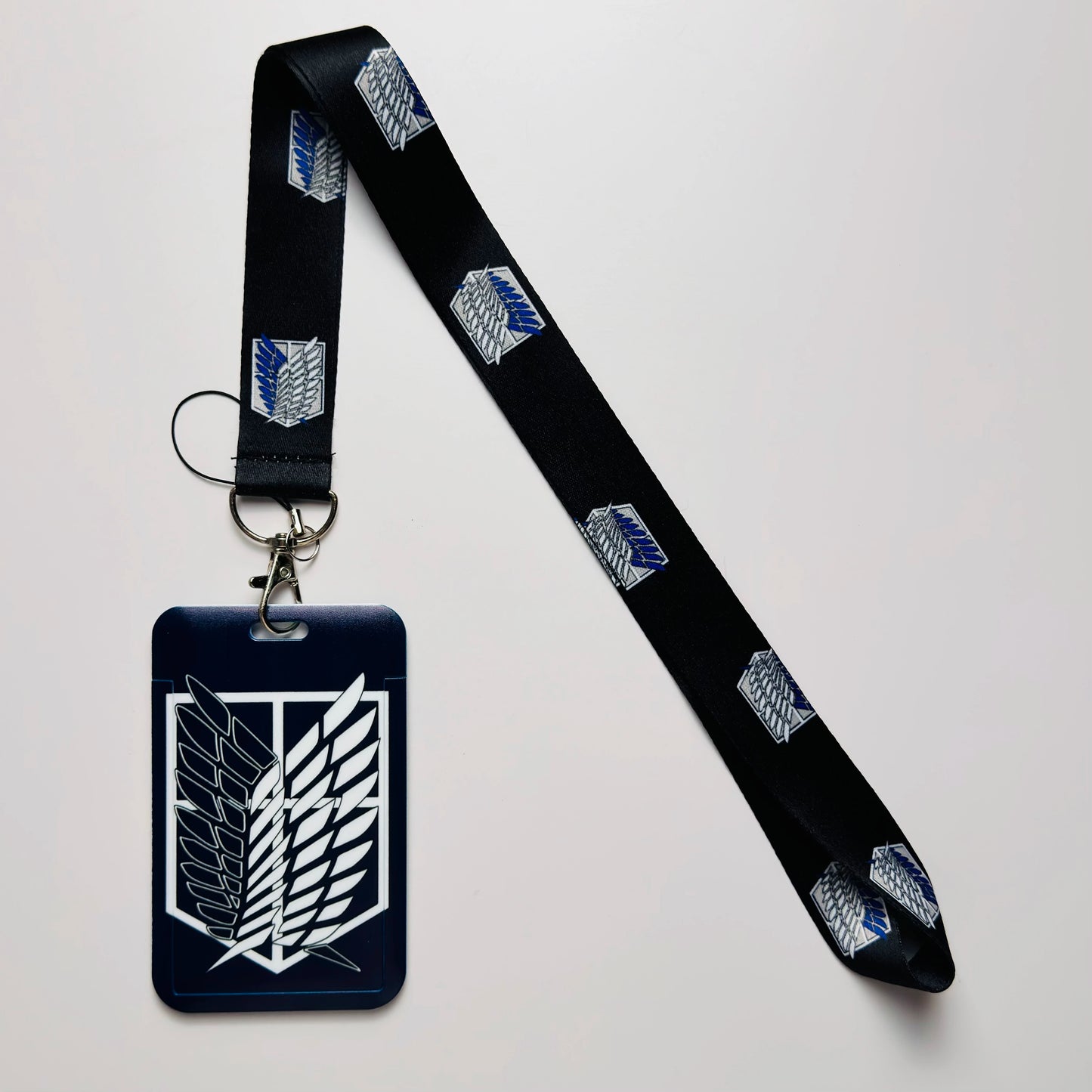Anime Characters Card Holder Lanyards Keys Neck Strap Card Badge Keychain ID Credit Bus Card Cover Hang Rope Lariat Lanyard -