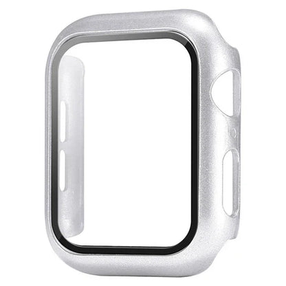 Glass+Cover For Apple Watch case 10 9 8 7 6 SE 5 iWatch Accessorie Screen Protector iWatch series 46mm 44mm 40mm 41 45mm 38 4