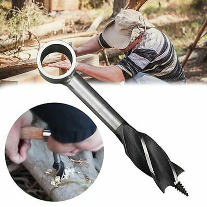 Bushcraft Auger Wrench Outdoor Survival Hand Drill Survival Gear Tool Outdoor Sports Jungle Crafts Camping Bushcraft Accessor