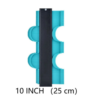 Contour Gauge Cutting Template Multi-Functio Measuring Instrument Woodworking Tool Tiles Measure Ruler Construction Contour T