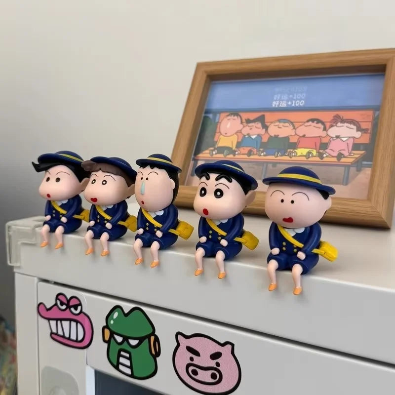 In Stock Animexiaoxin Ornament Desktop Decoration Cute Living Room Tv Cabinet Foyer Figurine Creative Kawaii Doll Birthday Gi