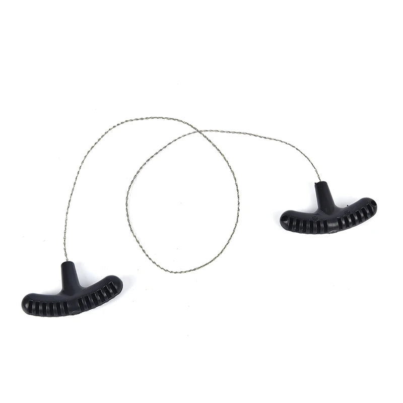 Manual Hand Steel Travel Tools Outdoor Camping Hiking Rope Chain Saw Practical Portable Emergency Survival Gear Steel Wire Ki