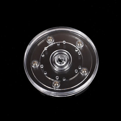 Turntable Acrylic 360 Rotating Display Stand Transparent Round Base Lazy Susan Jewelry Decor Swivel Plates Furniture Hardware