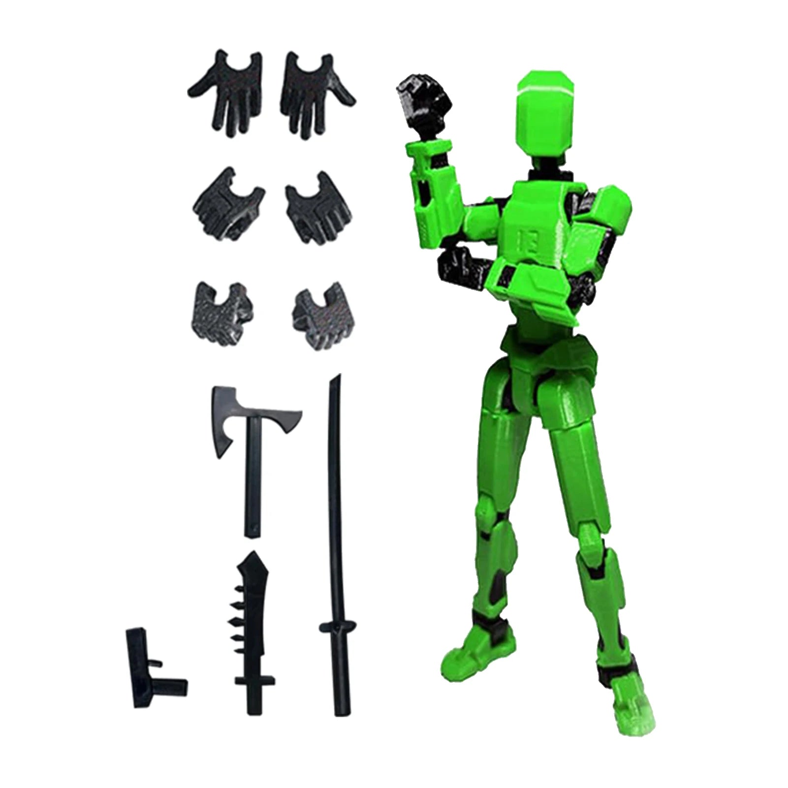 1PCS 13 Joints Figure Articulate Movable Dummy Doll Diy Assembly Toy 3D Printed Action Figure Stop Motion Animation Dummy - l
