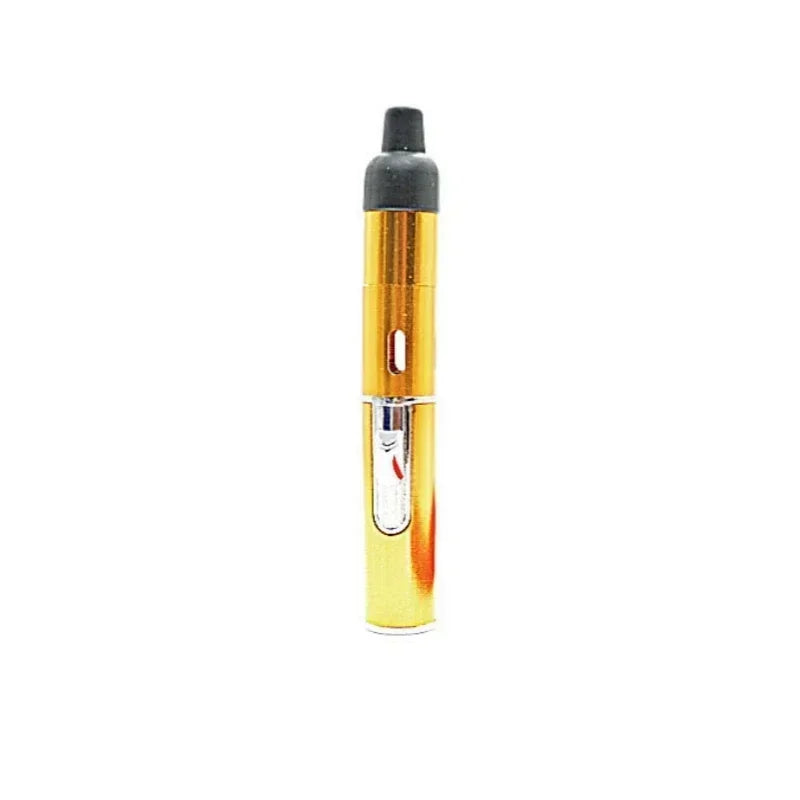 NEW Metal Direct Long Pen Spray Blue Flame Igniter Aromatherapy Lighter Portable LoopInflatable Lighter Cigarette Accessories