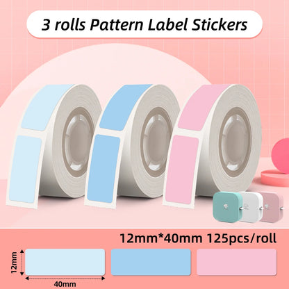 Phomemo Q30 Label Printer Mini Printer Pocket Thermal Label Maker Wireless Sticker Pocket Portable Printer Various Label Pape