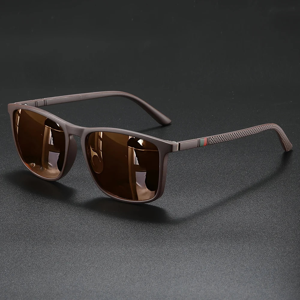 1_2pcs Luxury Square Vintage Polarized Cycling Sunglasses UV400 Men Women Fashion Eyewear Travel Driving Fishing Sun Glasses