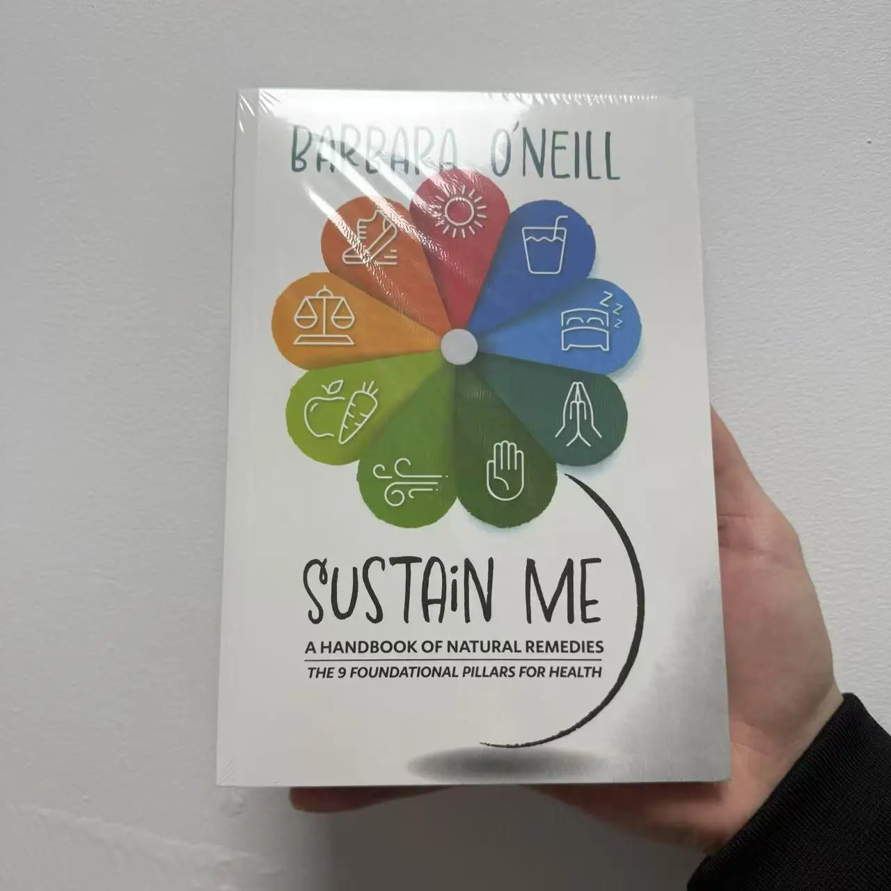 2026Sustain Me The 9 Foundational Pillars for Health Guide Book A Handbook of Natural Remedies in English Paperback - 1PCS