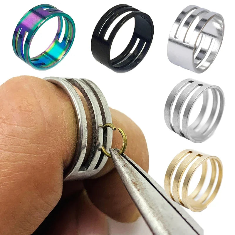 Jump Ring Opening Tools Closing Finger Rings Jewelry Tools Jump Ring Opener For DIY Jewelry Making Jewelry Findings 17/18/19m