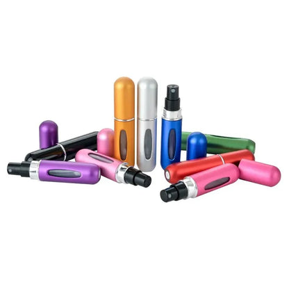5ml Perfume Sub-bottles Bottom Filling High-end Portable Press Spray Small Spray Bottle Empty Bottle Sample Subpackaging Devi