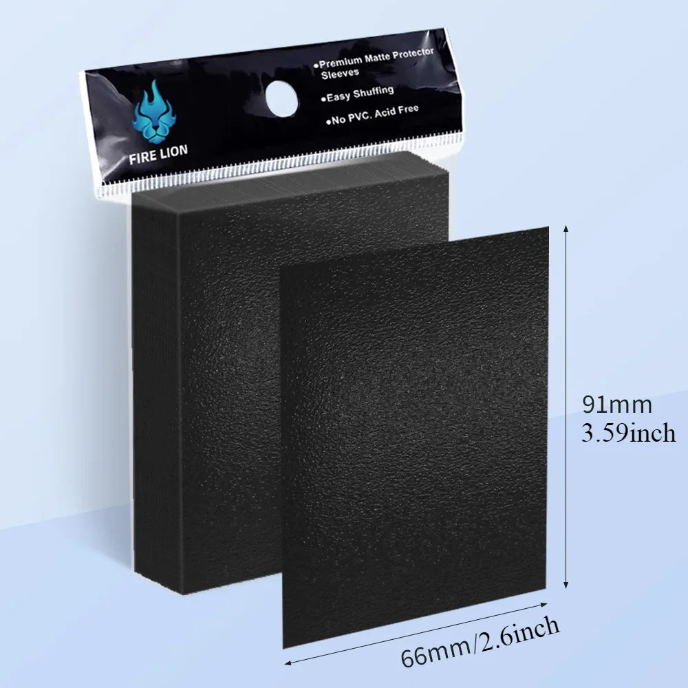 100 Counts 66*91mm Card Sleeves Top Loaders Trading Cards Penny Soft Baseball Card Sleeves Protectors for MTG Card Baseball C