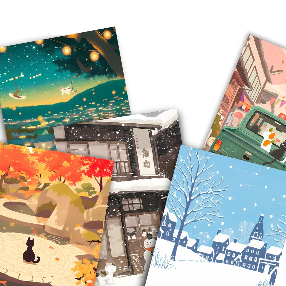32 pcs, Vintage Easter Postcards, Wall Stickers, Mailing Cards, Greeting Cards, DIY Postcards, Souvenir Postcards, Decoration