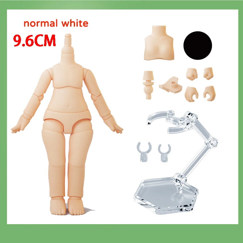 Original YMY 2nd Generation Body Doll Spherical Removeable Joint Body Doll For Penny, GSC, Molly, Obitsu 11, NendoroidS Head