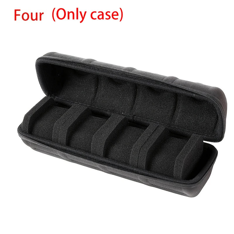 Watch Box Organizer For Men or Women Watch Travel Case Portable Storage Watch Display Holder for Wristwatches and Smart Watch